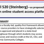CA Bill Mandates Credit for Online MOOC-style Courses to Fill Gaps in Availability